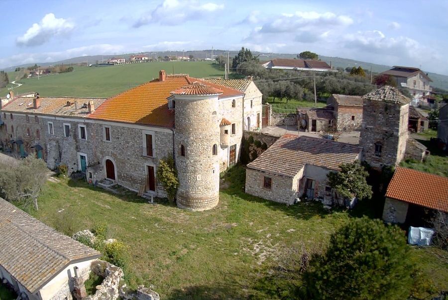 Vista aerea della Masseria Cardoni